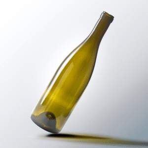 ROSE Antique Green Wine Bottle, 750ml
