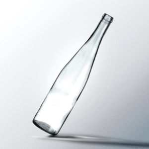 CIRCE Clear Stretch Hock Wine Bottle, 750ml
