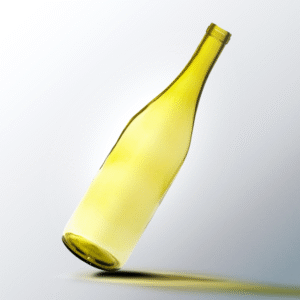 ELEANOR Green Burgundy Wine Bottle, 750ml