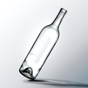 CHARLOTTE Flint Bordeaux Wine Bottle, 750ml